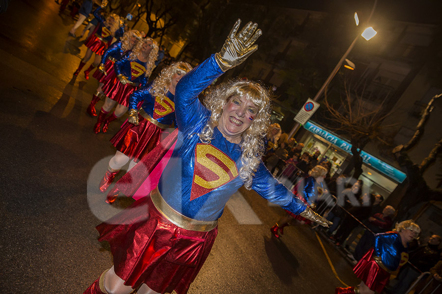 Rua del Carnaval de Les Roquetes del Garraf 2017